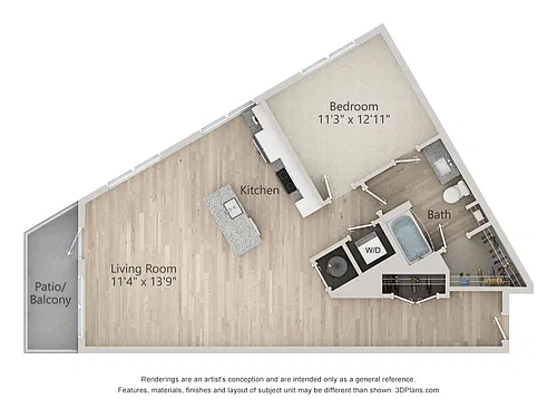 Floor plan A14