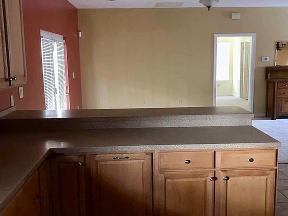 From kitchen into LR area