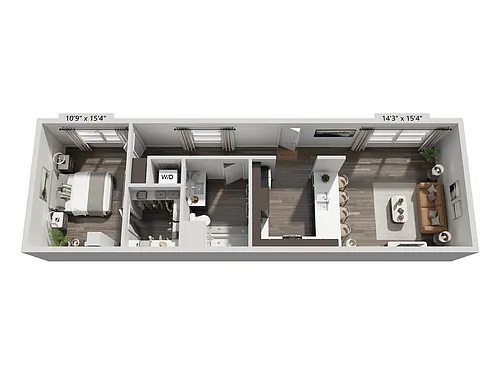 Floor plan D
