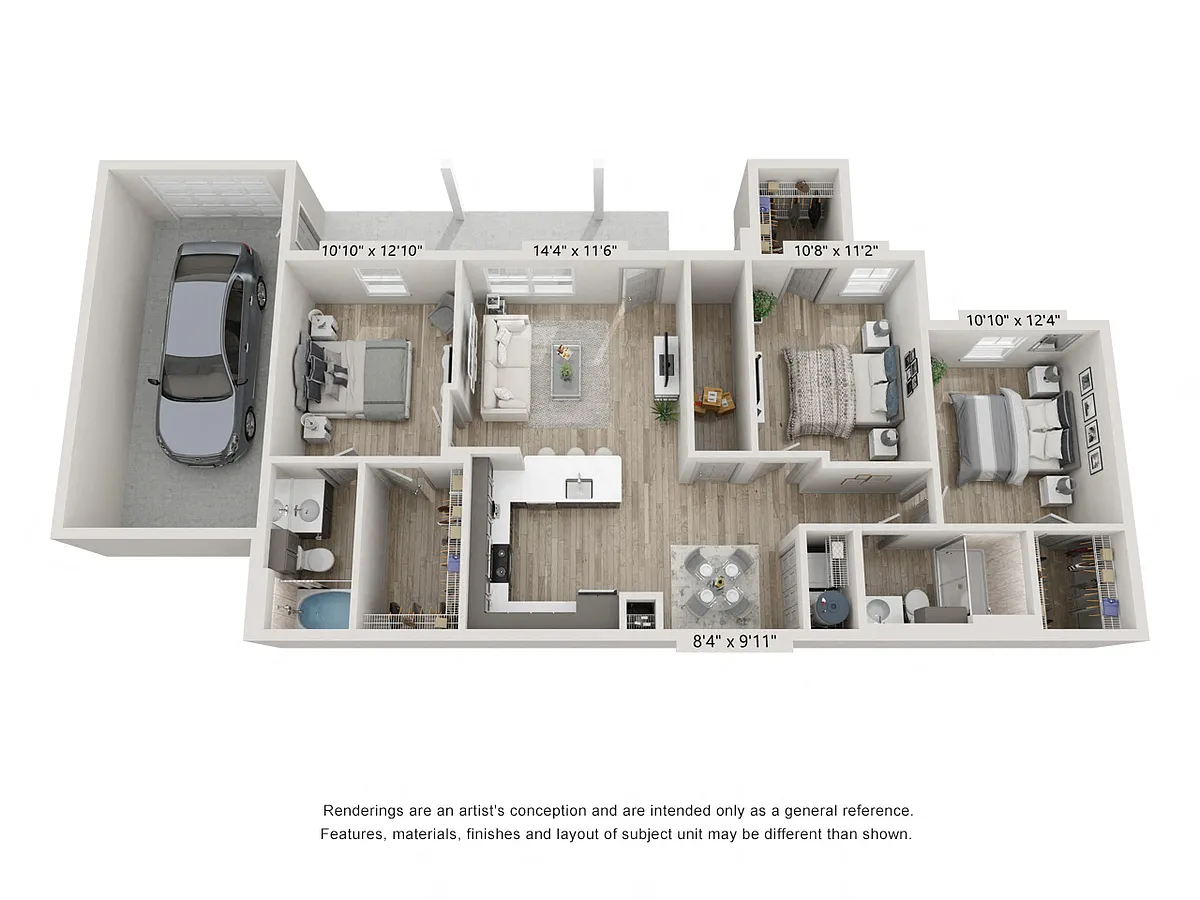 Floor plan C1b - Garage