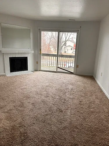 Floor plan K Building Two Bed One Bath Balcony