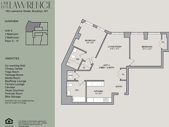 2nd image of 150 Lawrence St #344