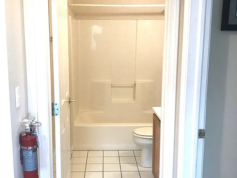 Washroom entrance