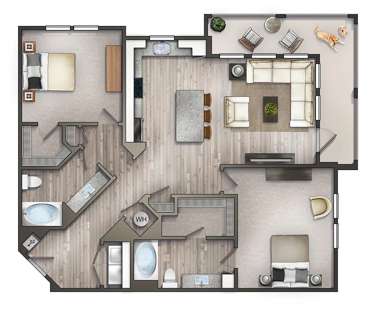 Floor plan Yellowstone
