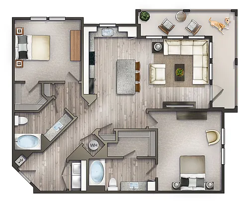 Floor plan Yellowstone