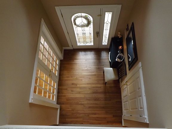 French doors open to dining