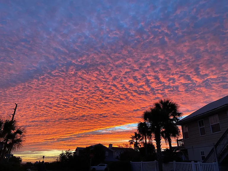 Spectacular sunrises are a regular thrill.
