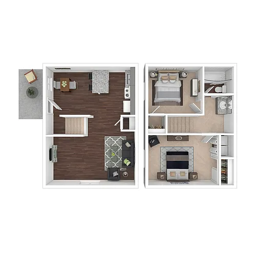 Floor plan B1 Cedar