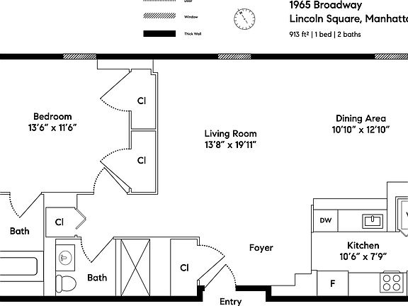 2nd image of 1965 Broadway APT 21F