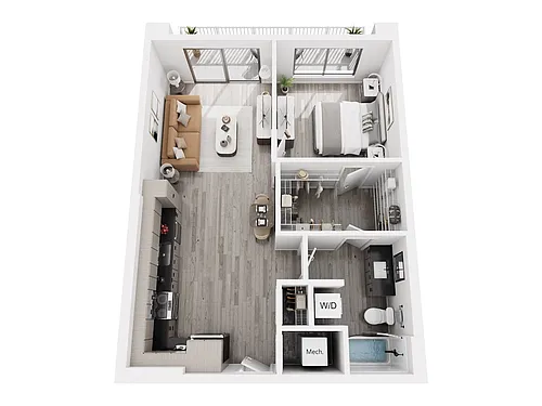Floor plan A7