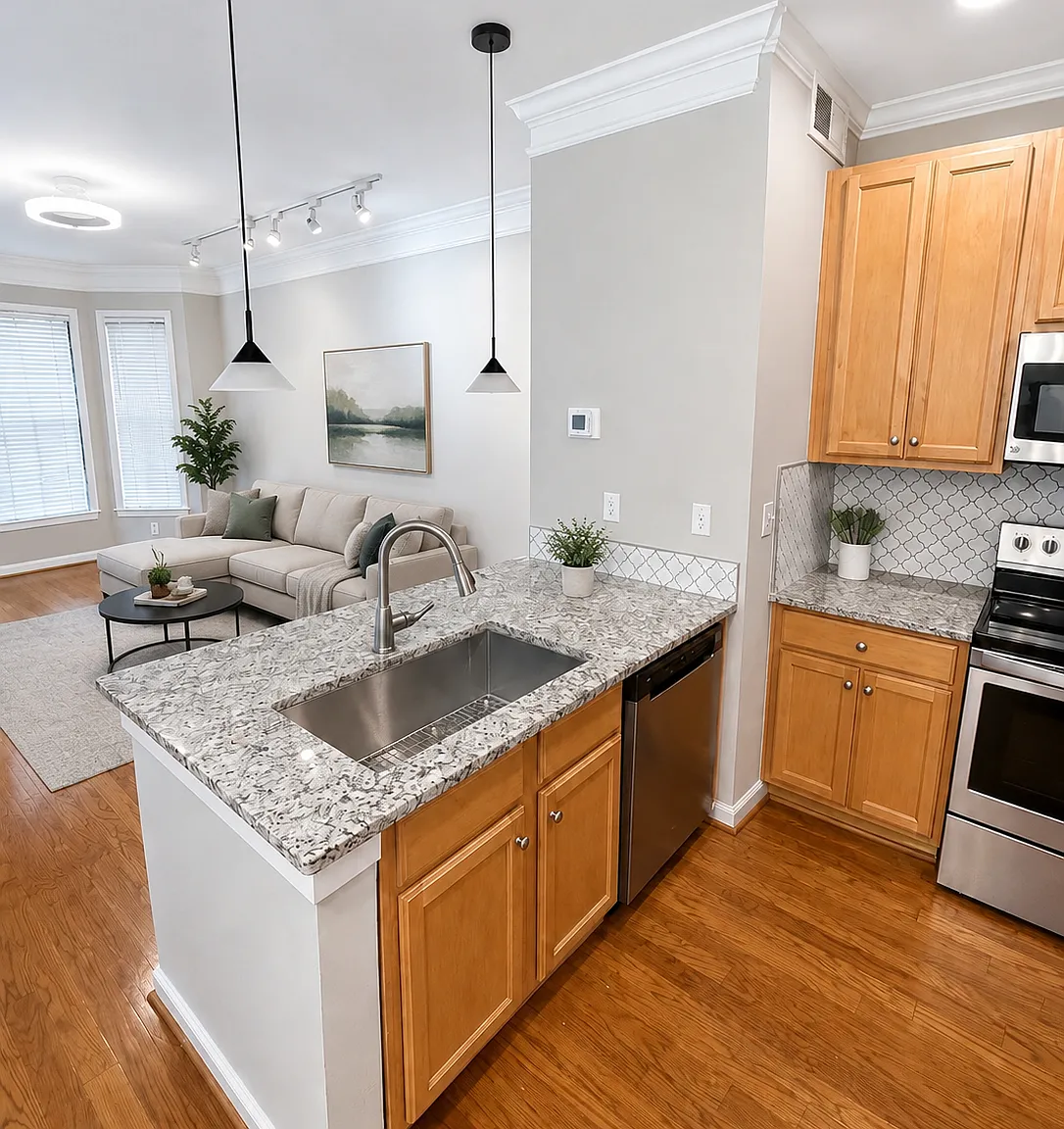 1 bed, 1.5 bath, 950 sqft, $1,995 — Photo 4