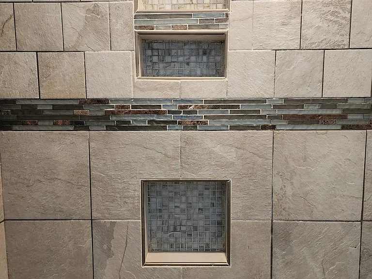 Upstairs shower