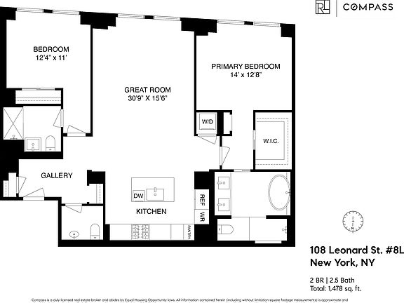 2nd image of 108 Leonard St #8L