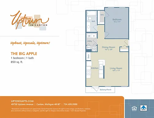 Floor plan The Big Apple
