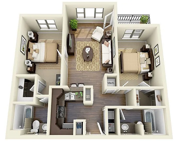 Floor plan Georgian