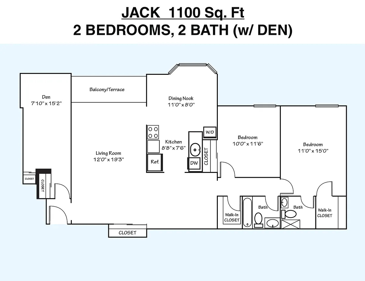 Floor plan Jack
