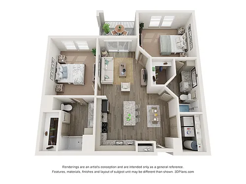 Floor plan B2A