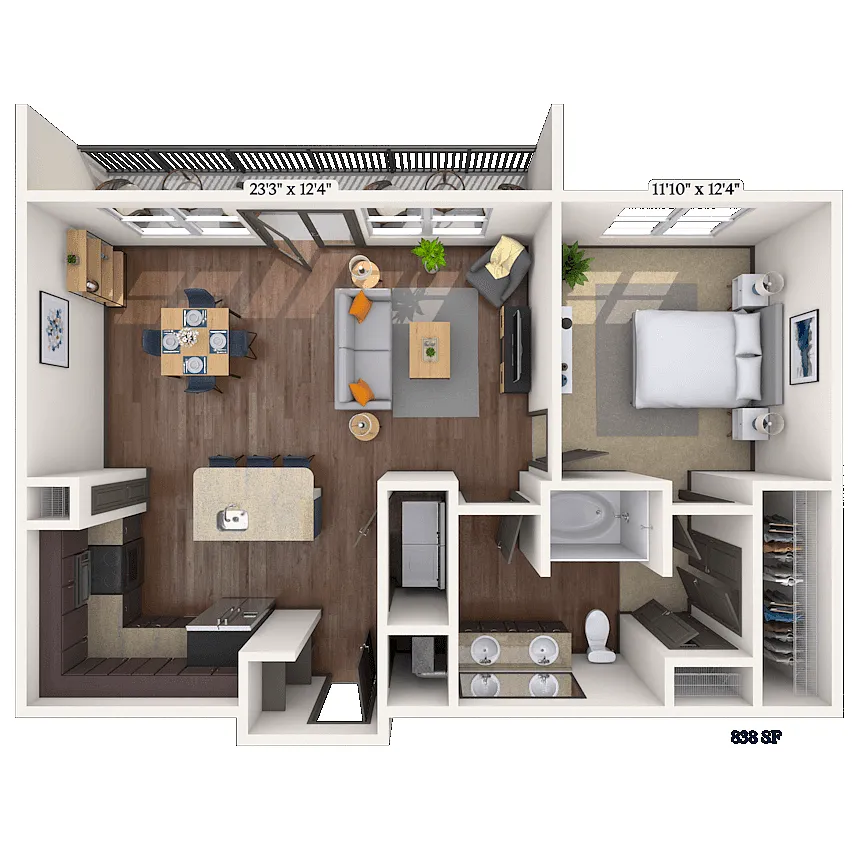 Floor plan Solana