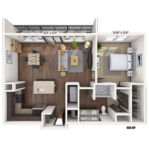 Floor plan Solana