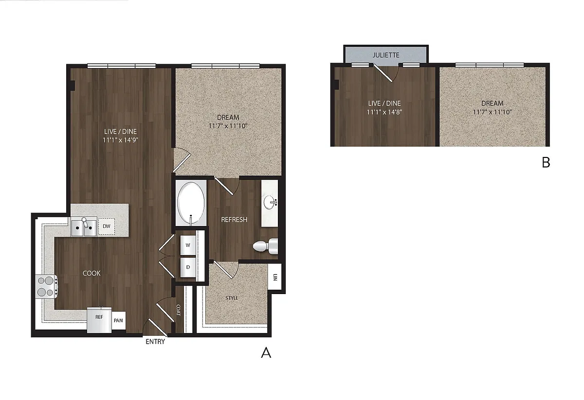Floor plan P-A20 B Type A