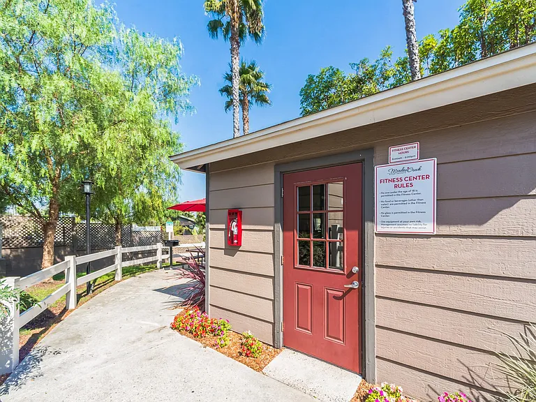 The Community Fitness Center at Meadow Creek Apartments in San Marcos, CA