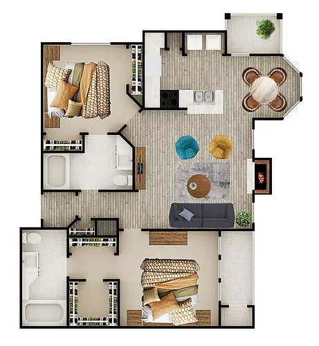 Floor plan 1800 B3