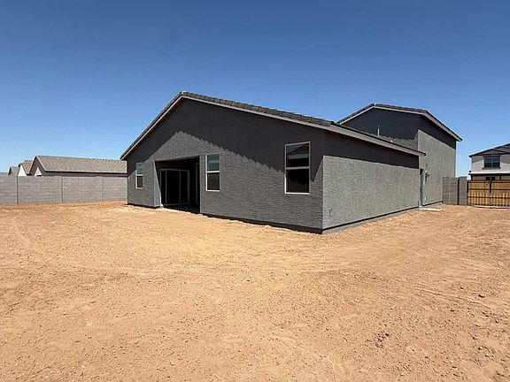 Back exterior elevation