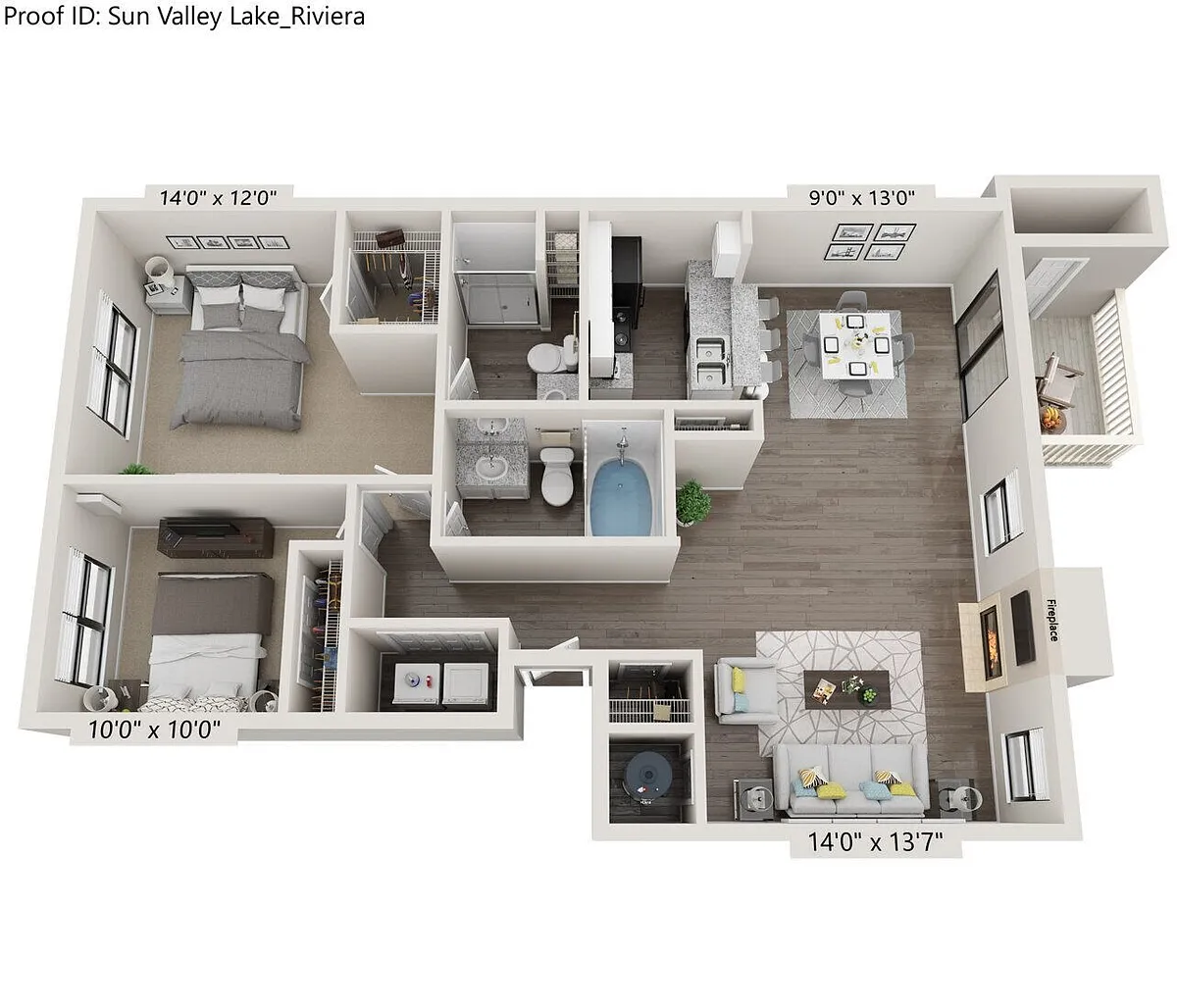 Floor plan Riviera