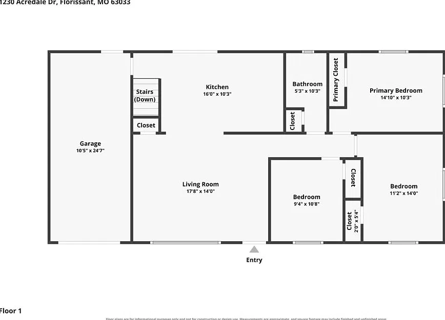 3 bed, 1.0 bath, 960 sqft, $1,570 — Photo 2