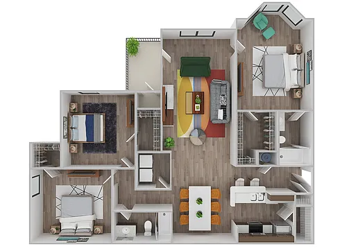 Floor plan Southern
