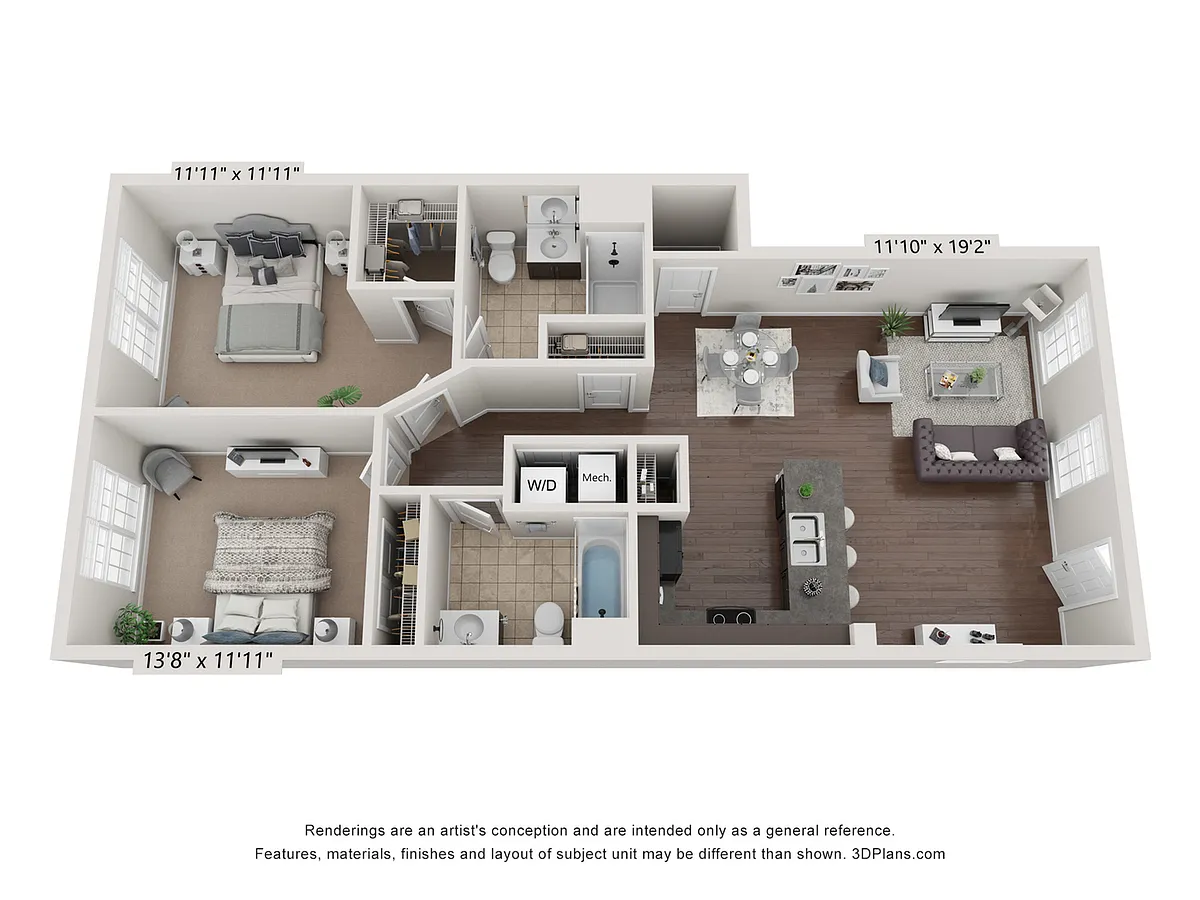 Floor plan Greystone II - R