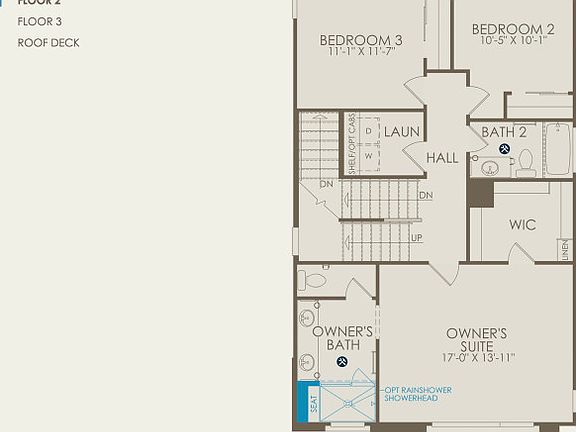 Carson Floor Plan, Quick Move-in Home, Floor 2