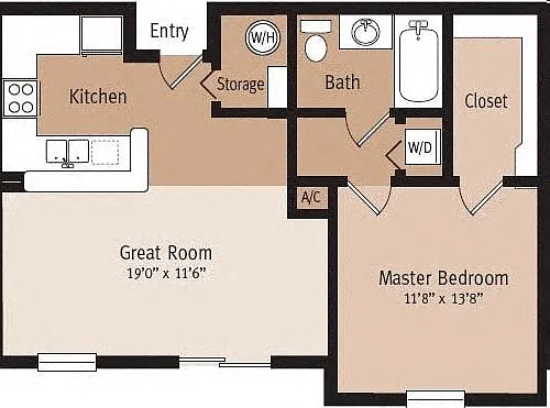 Floor plan The Birch