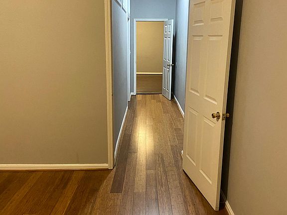 front bedroom looking down hall