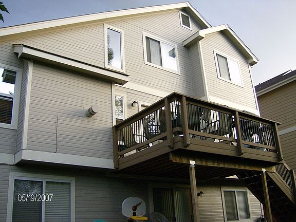 Walk-out Finished Basement with New Trex Deck