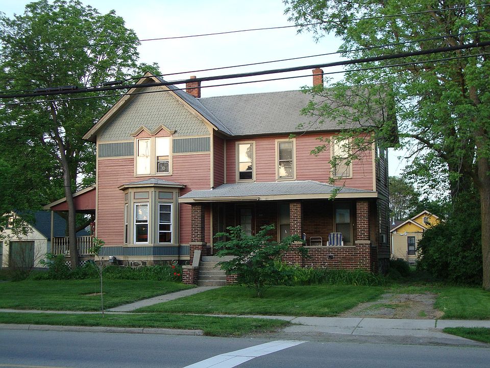 1885 era home, right in the center of Old Village Plymouth. This unit is the width of the porch and goes back about 25 ft. Driveway to right is exclusive for this unit.