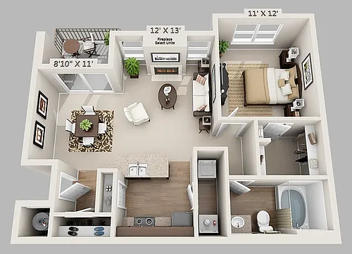 Floor plan Aspen