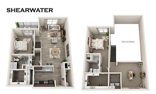 Floor plan Shearwater
