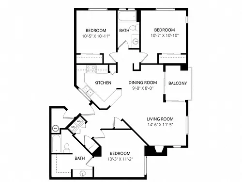 Floor plan C1
