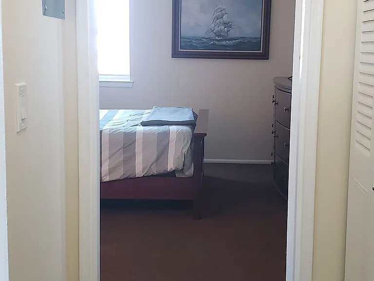 Hall to bedroom