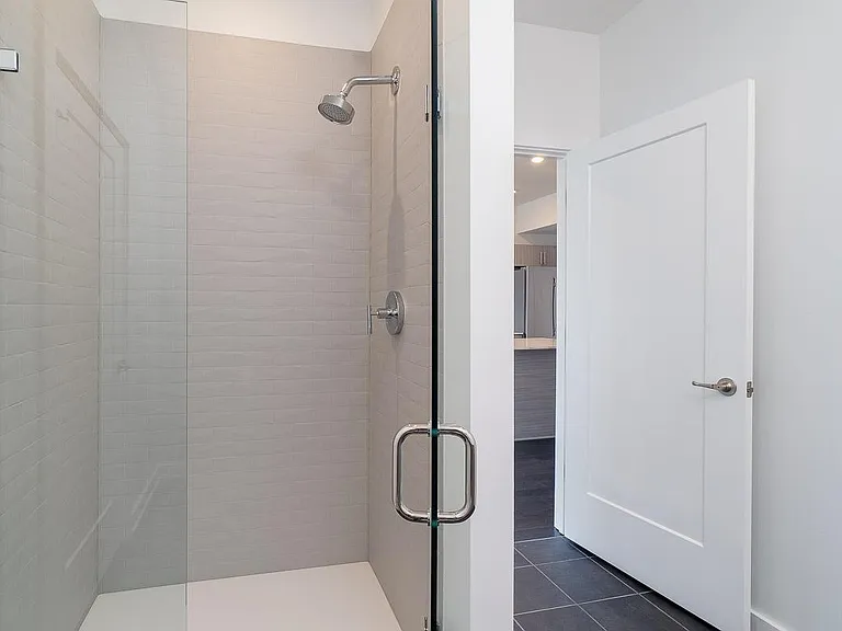 Large Walk In Glass Shower.