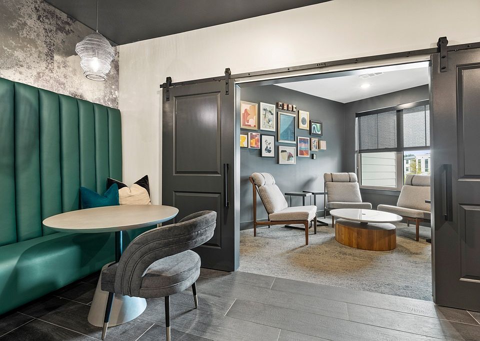 Co-working Lounge with Private Office Spaces and Conference Room