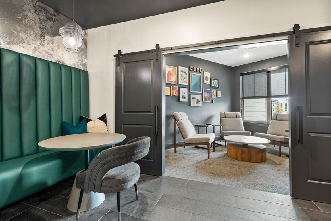 Co-working Lounge with Private Office Spaces and Conference Room