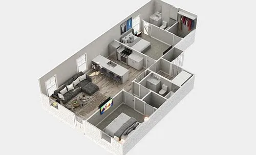 Floor plan The Magnolia
