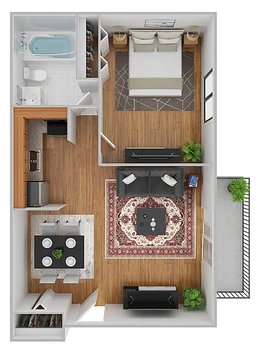 Floor plan The Buckingham