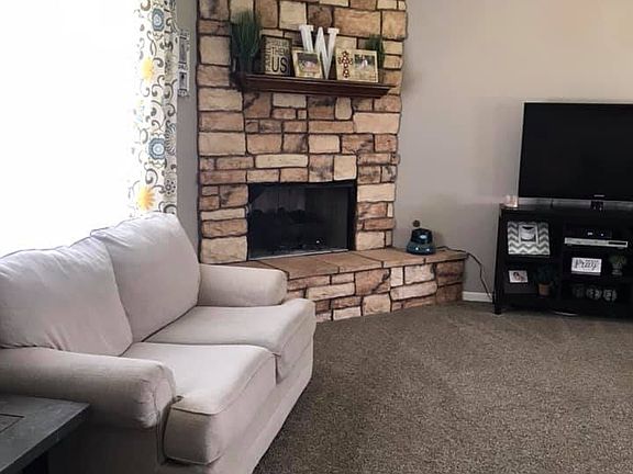 Propane fireplace