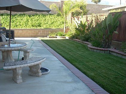 Beautifully Lanscaped Backyard
