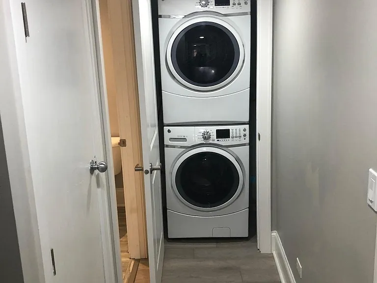 Washer & Dryer in basement