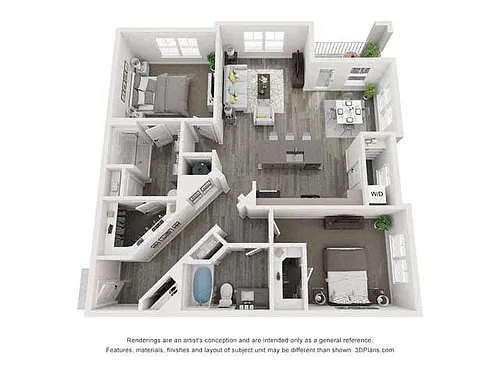 Floor plan Charmeuse