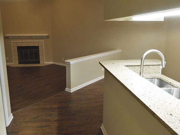 Kitchen, Dining, Living rooms